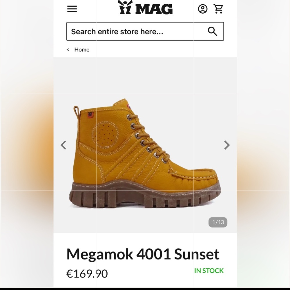 GUC MAG lug sole ankle boots in sunset suede